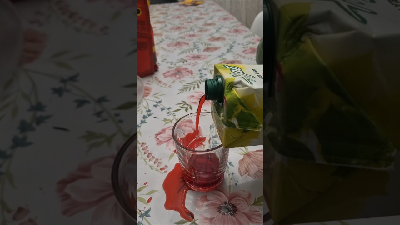 Right way 💯 to pour juice