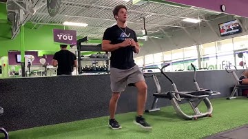 Forward Lunge Rotation