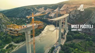 Most Pocitelj - Zvirovici na Koridoru 5C (Najnovije vijesti August 2022.)