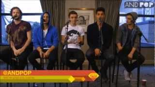 Video thumbnail of "Glad You Came - The Wanted - acoustic performance for andpop"