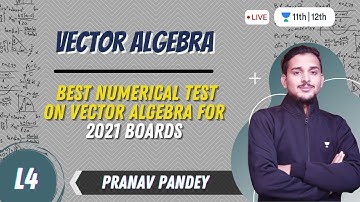 CBSE Class 12: Vector Algebra-L4 | Mathematics | Unacademy Class 11&12 | Pranav Pandey