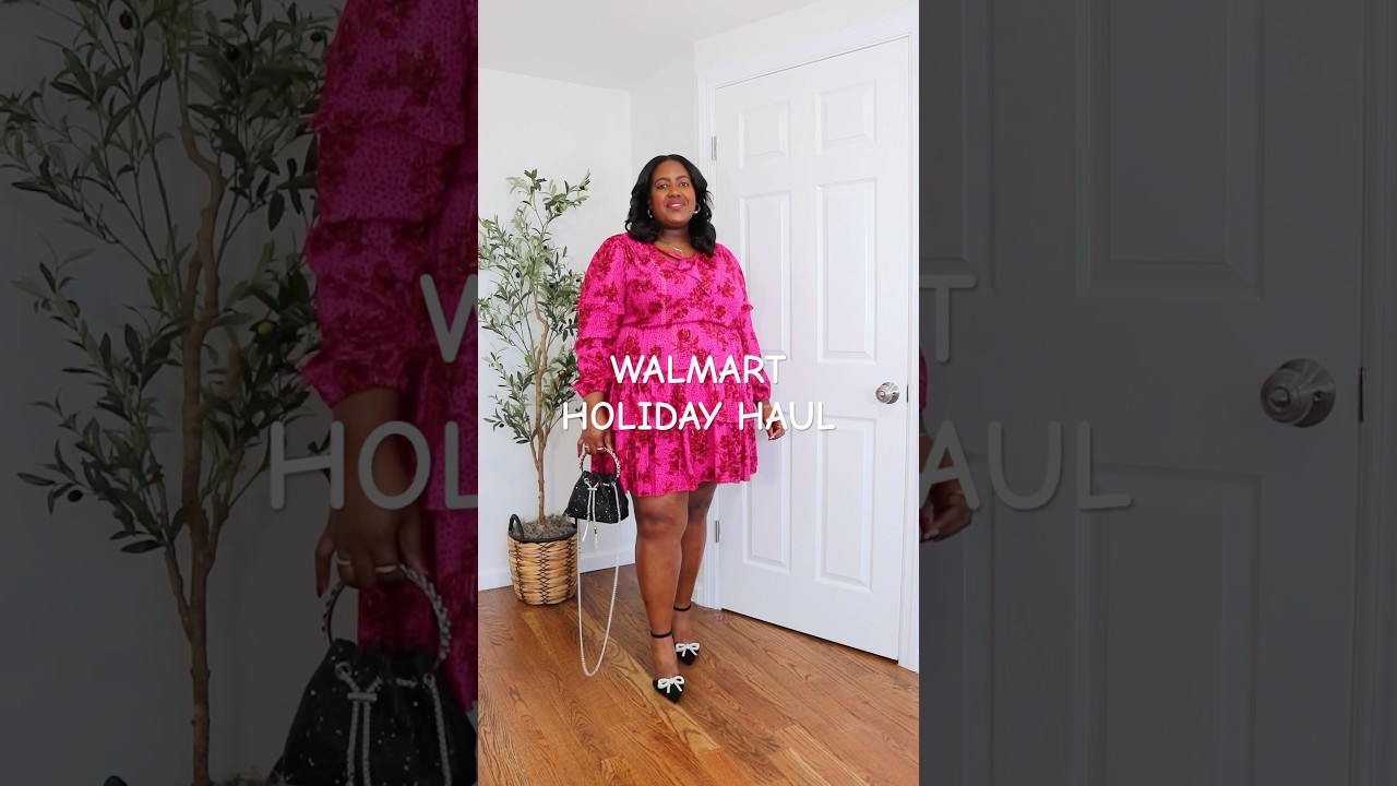 WALMART PLUS SIZE HOLIDAY HAUL 