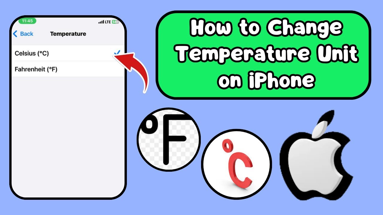 How to Change Temperature Unit on iPhone