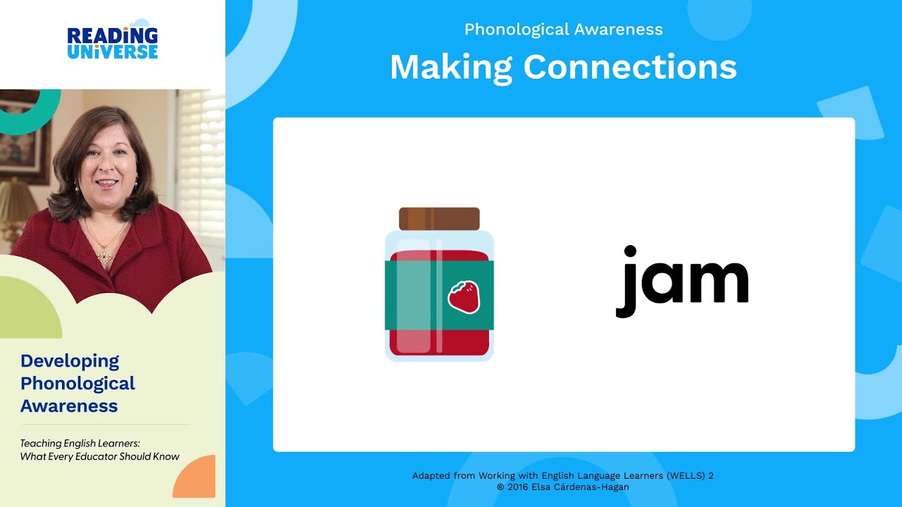 Video thumbnail for Teaching English Learners: Phonological Awareness and English Learners