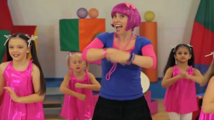 Debbie Doo Dance Song For Kids - Roll Your Hands - With Dance School