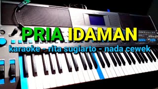 KARAOKE DANGDUT KOPLO //pria idaman// NADA cewek //rita sugiarto// by jampangpbg //psr670