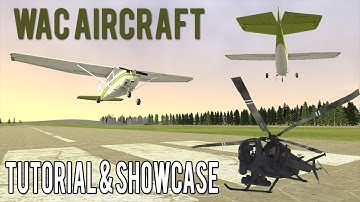 WAC Aircraft Tutorial & Showcase! Garry