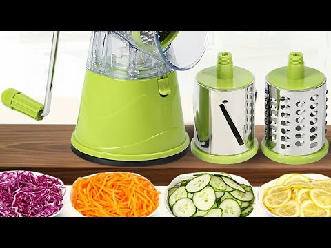 Vidéo: Coupe-légumes électrique professionnel pour la maison. Appareils de cuisine