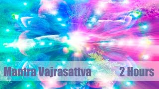 Mantra Vajrasattva 100 Syllable 💖(2 hours)Purity & Peace, very beautiful☯ Мантра Ваджрасаттва 💖☯☯☯