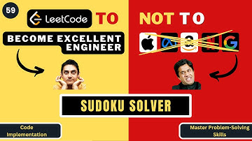 Sudoku Solver | Code Implementation | Leetcode 37 | Progression90