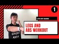 1 10min legs  abs workout  live hiit series  active zone sg