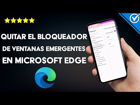 ¿Cómo desactivar el bloqueador de &#039;Ventanas emergentes&#039; en MICROSOFT EDGE?