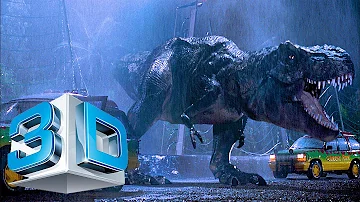 T-Rex Entry Scene (Jurassic Park 3D) ● 7.1 Audio
