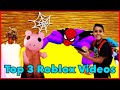 3 MOST POPULAR GAMES COME TO LIFE VIDEOS | DEION'S PLAYTIME