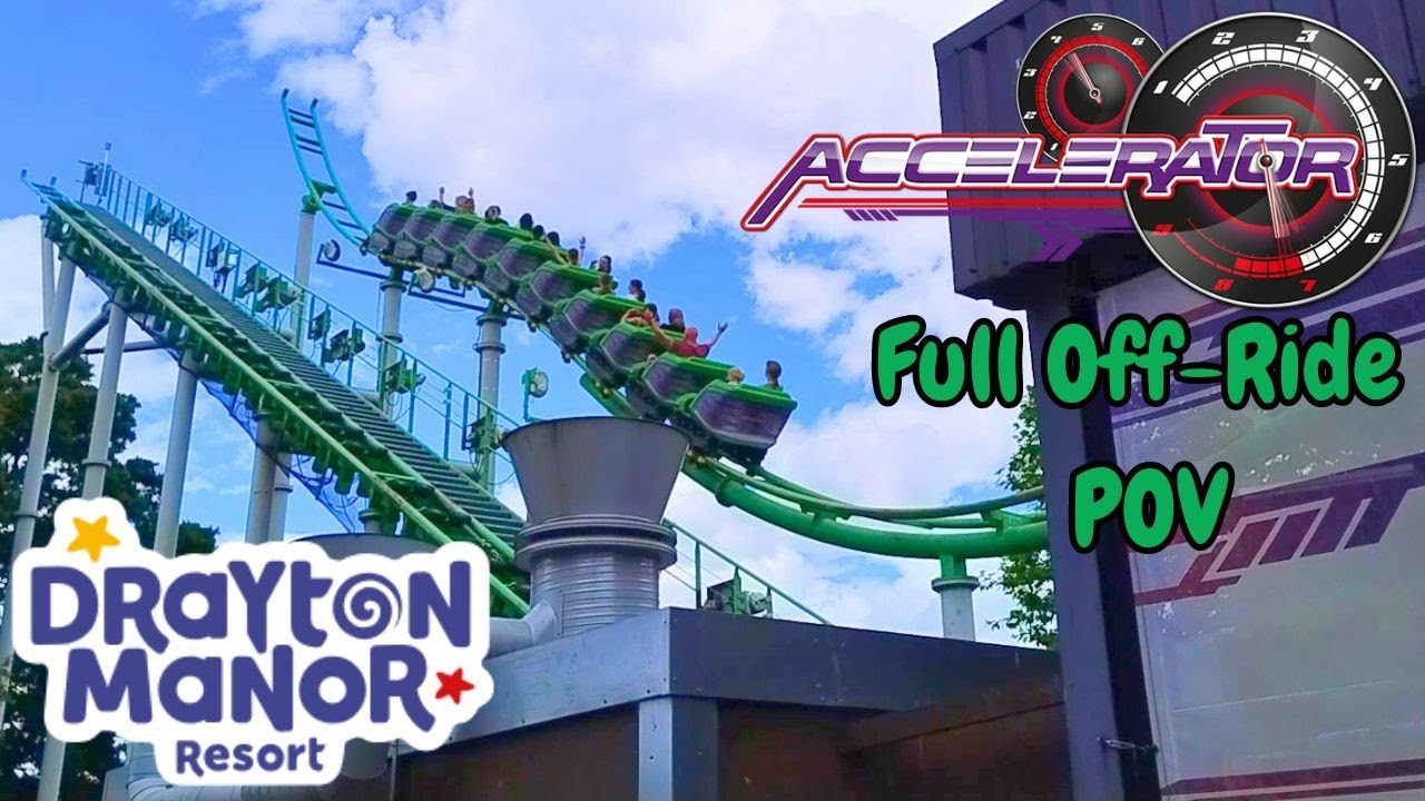 Accelerator Full Off-Ride POV at Drayton Manor Resort - YouTube