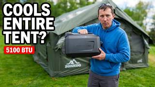 Can This Mini AC Cool a 116 sq ft Tent? Cybertake S2 Pro Test