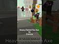 Heavy Rebel Fire Axe Vs Zombie 🪓 Roblox Survive The Apocalypse #survivetheapocalypse #roblox
