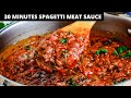 BEST EVER SPAGHETTI SAUCE - READY IN 30 MINUTES