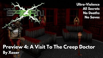 Doom II: BTSX Ep. 3 Preview 4: A Visit To The Creep Doctor (UV, No Deaths or Saves)