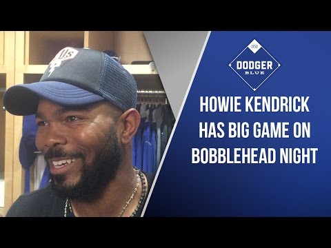 Howie Kendrick Has Big Game On Bobblehead Night