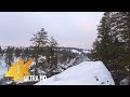 4K Winter Walking Tour through Bowl and Pitcher Area, Spokane - 60fps Scenic Nature Video