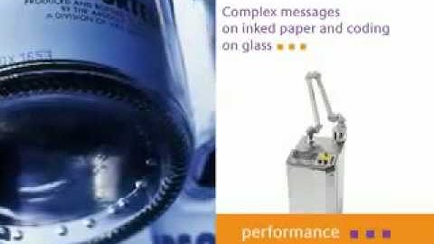 Markem-Imaje SL110i Flying Laser Coder.flv