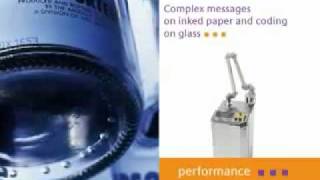 Markem-Imaje SL110i Flying Laser Coder.flv