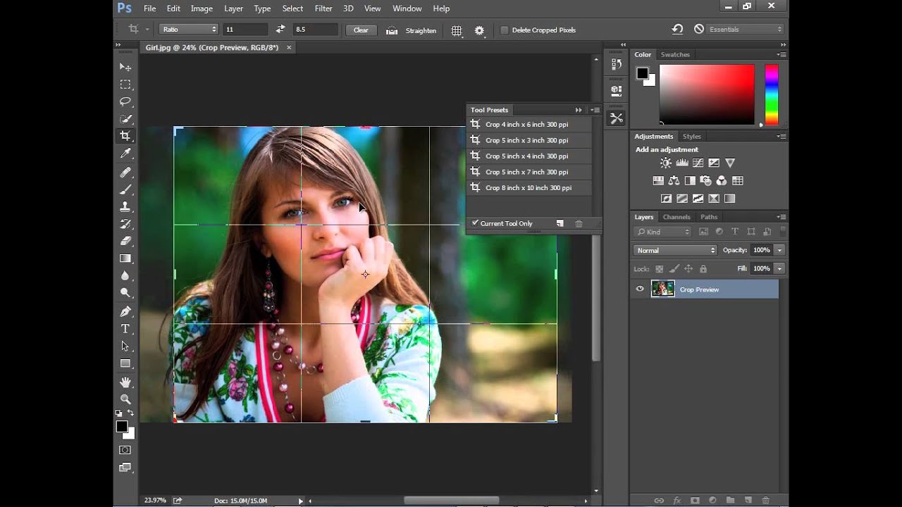 SNEAK PEEK! Adobe Creative Cloud Photoshop Introduction Course - YouTube