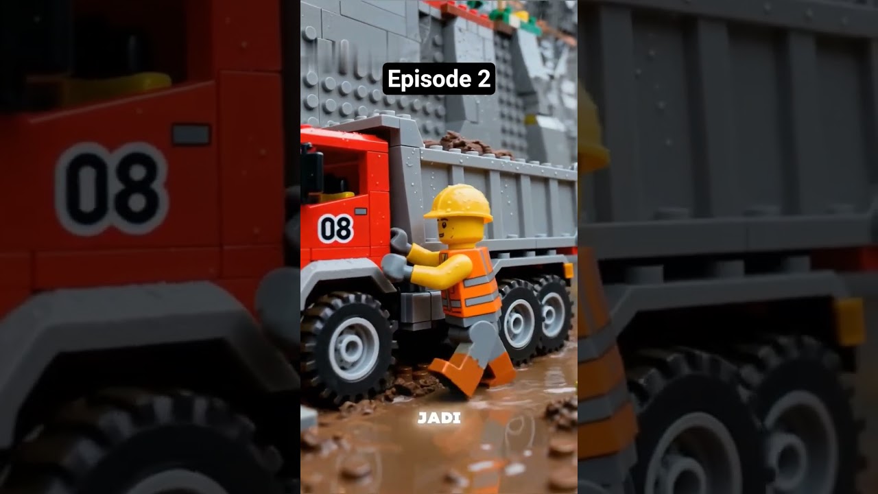 kehujanan di hutan mini lego