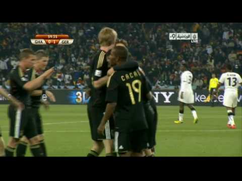 غانا ألمانيا 0 1 كأس العالم جنوب أفريقيا 2010