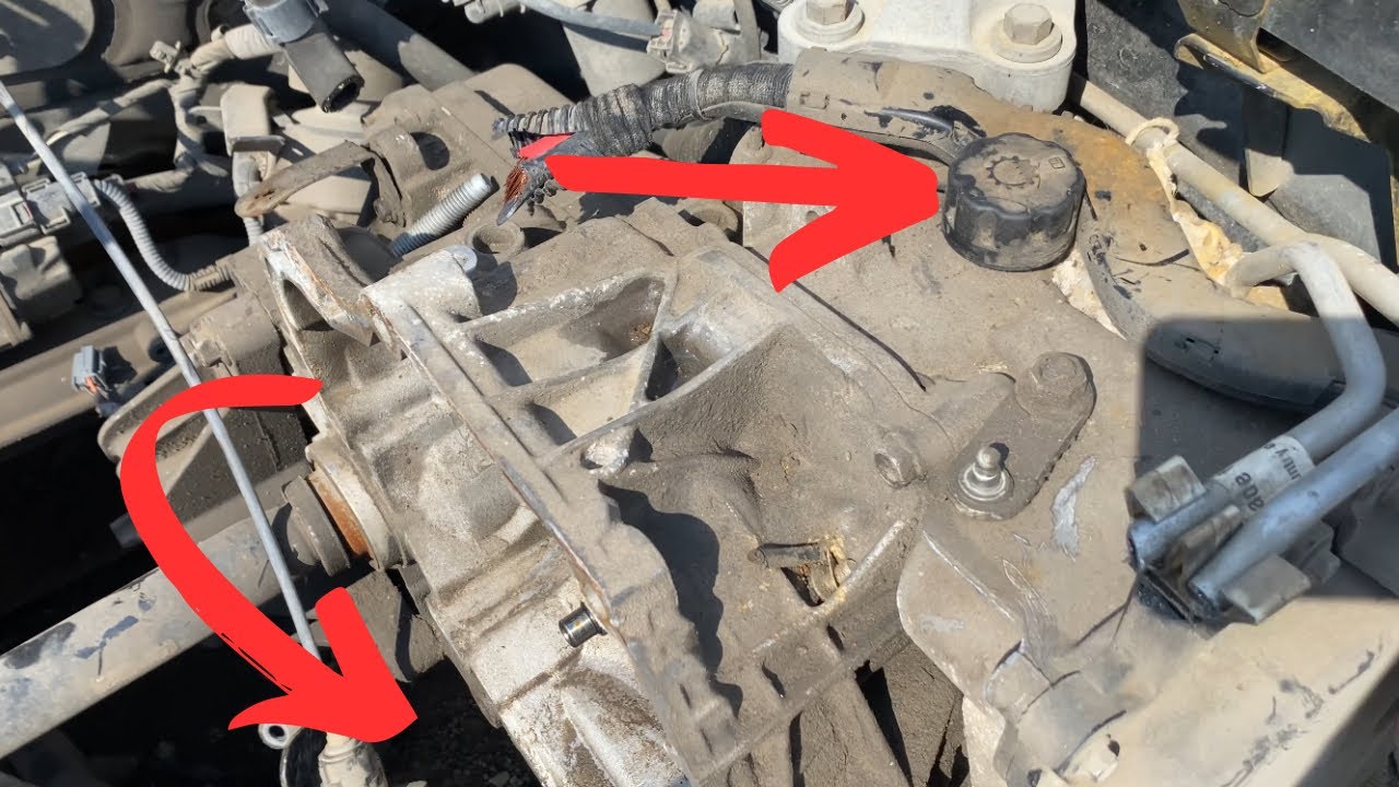 How to change Transmission Fluid Chevrolet Captiva Sport 2011-2015 Fill and Drain Plugs Location 