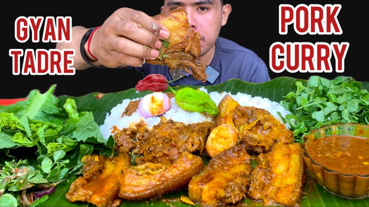 Pork curry mukbang// morokna mitta chongbei ei cge twrmme 🥺// mayang nupigeise yam yetle😡