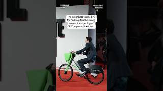 Timothée Chalamet said he was fined after riding a Lime bike to a premiere of 'A Complete Unknown.'