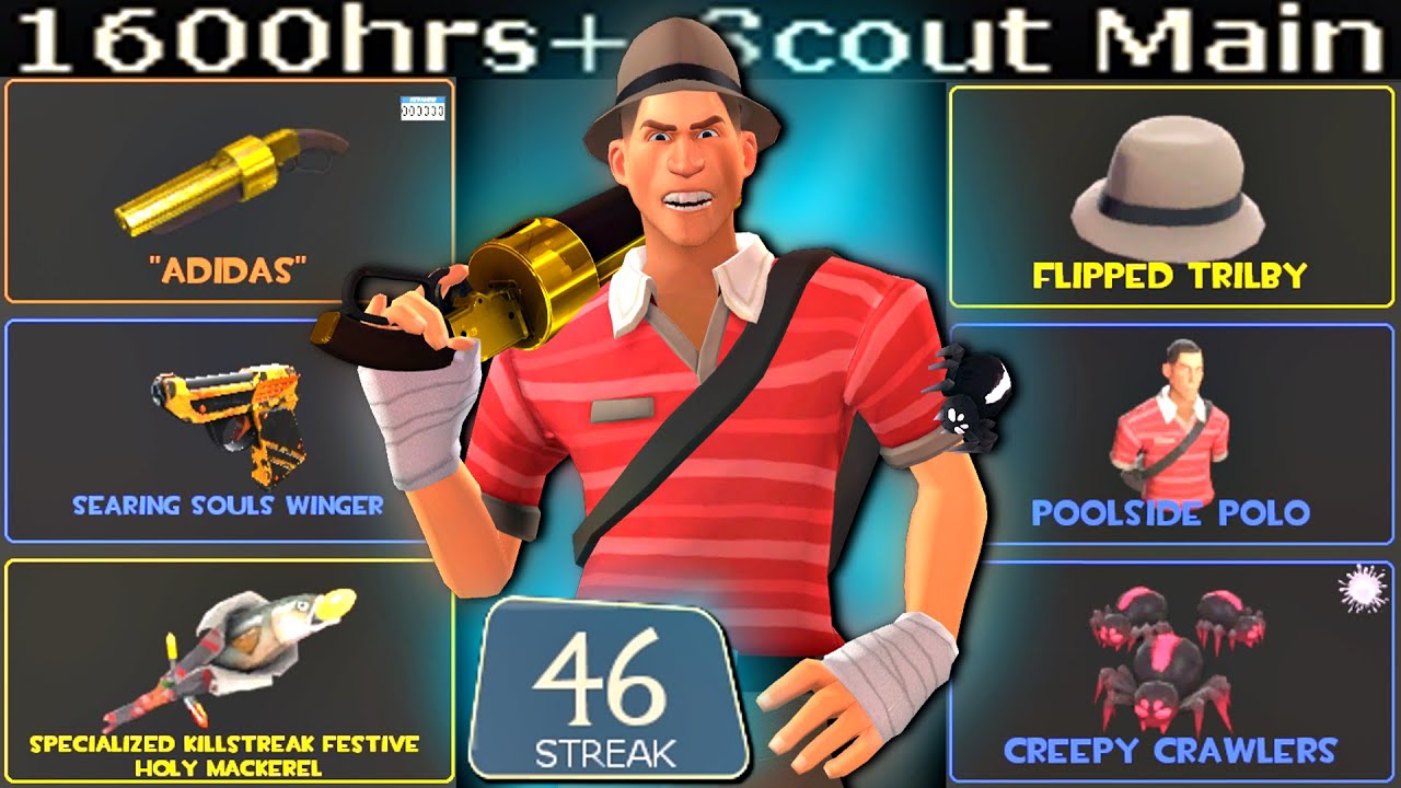 The Australium Scattergun🔸1600+ Hours Scout Main Experience (TF2