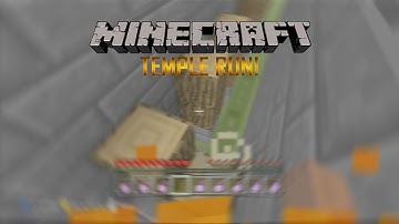 Minecraft - TEMPLE RUN.. THIS IS SO HARD