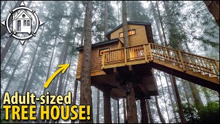 Magical TREE HOUSE w/ ocean view built by adventurous couple