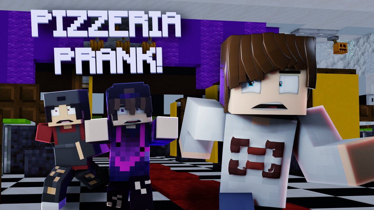 PIZZERIA PRANK - Minecraft Animation - YouTube