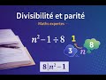 Divisibilité et parité — Un entier impair et le nombre 8 | Maths expertes