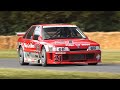 Renault 21 turbo 4x4 superproduction race car in action at goodwood festival of speed