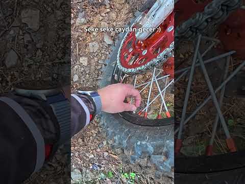 Seke seke çaydan geçer 🤣 #enduro #motovlog #funny