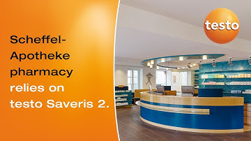 See how Scheffel-Apotheke (Pharmacy) benefits from using testo data-loggers