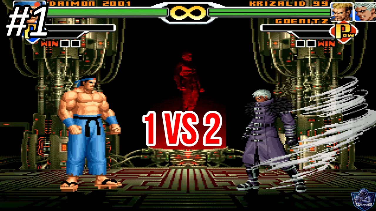 DAIMON 2001 | 1 Vs 2 | Gameplay Part 1 SNK VERSUS CAPCOM ULTIMATE MUGEN 3RD BATTLE EDITION (PC) (HD)