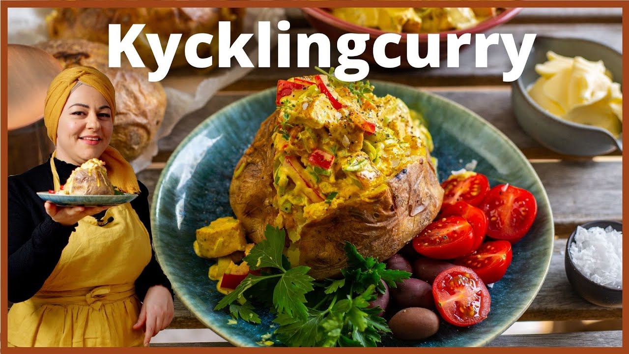 Kycklingcurry & bakad potatis med Zeina Mourtada