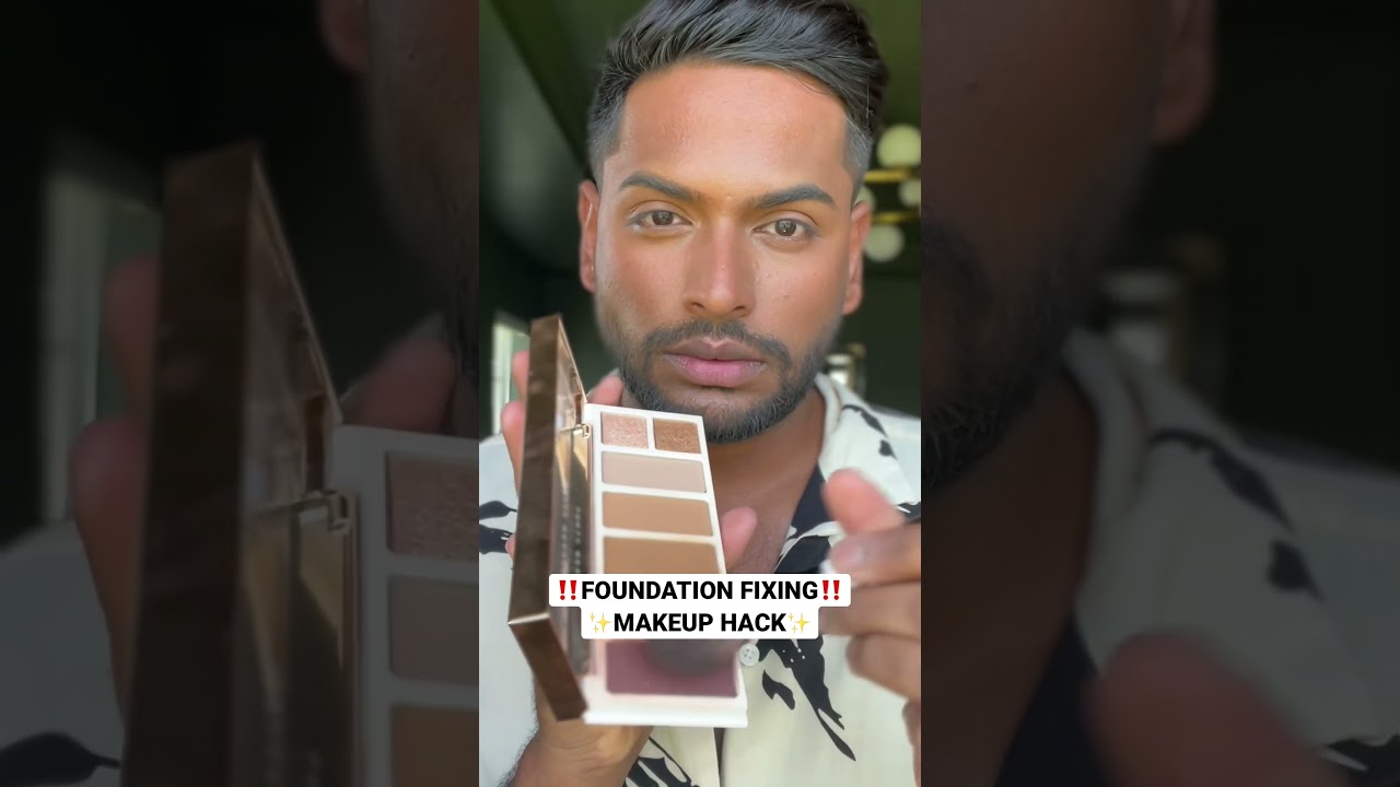 Как исправить неправильный оттенок тонального крема⁉️