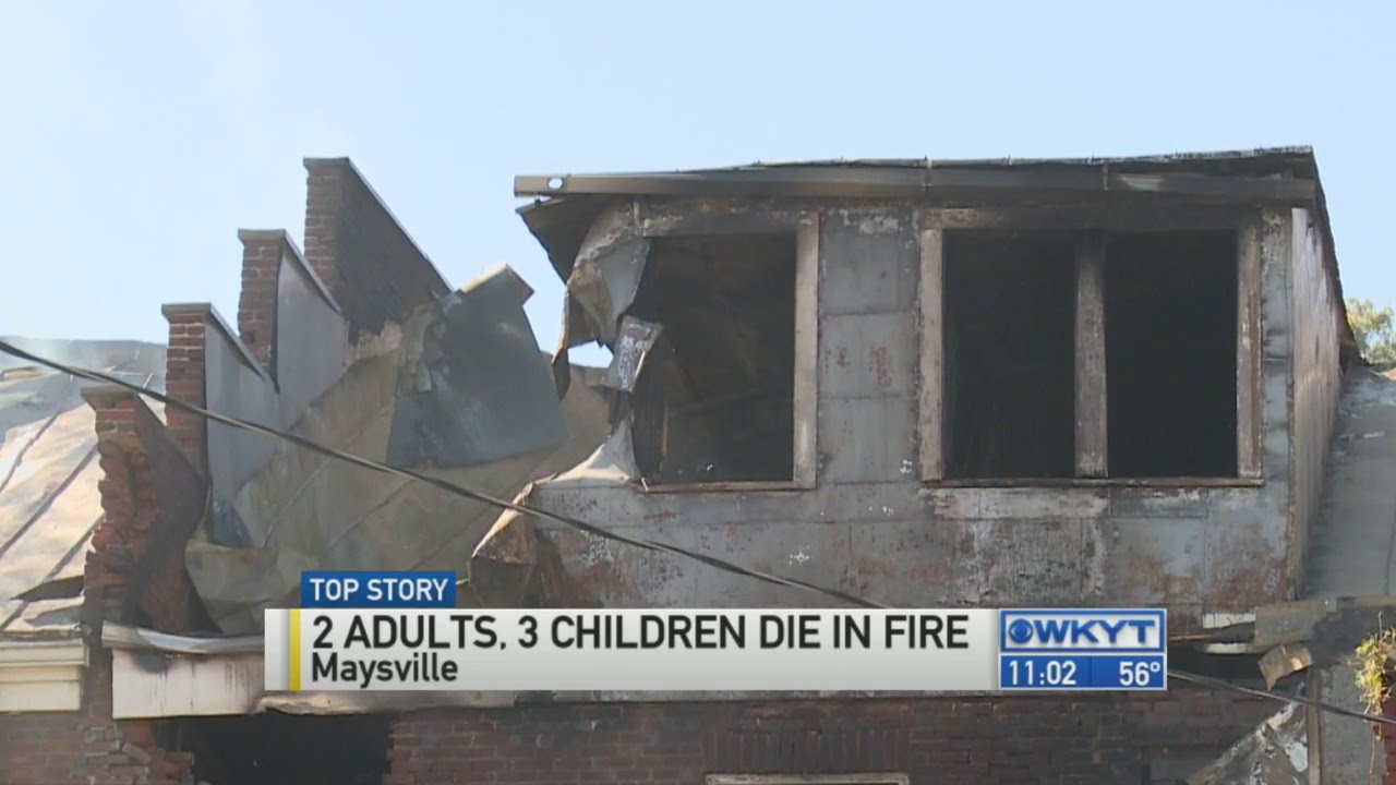 2 adults, 3 children die in fire - YouTube