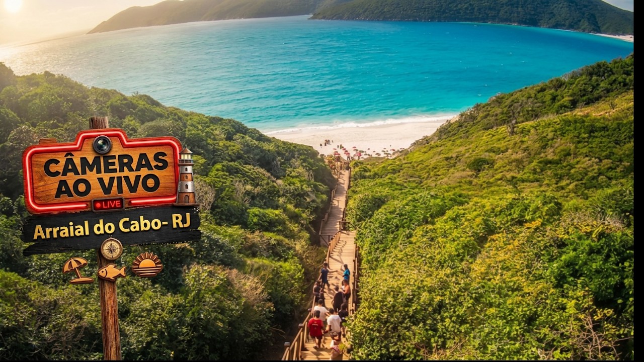 Arraial do Cabo Beach Live – Rio de Janeiro live camera thumbnail