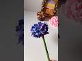 DIY Paper Hydrangea | How to make a blue Hydrangea 🪻✨ #shorts #diy #handmade #craft #flowers