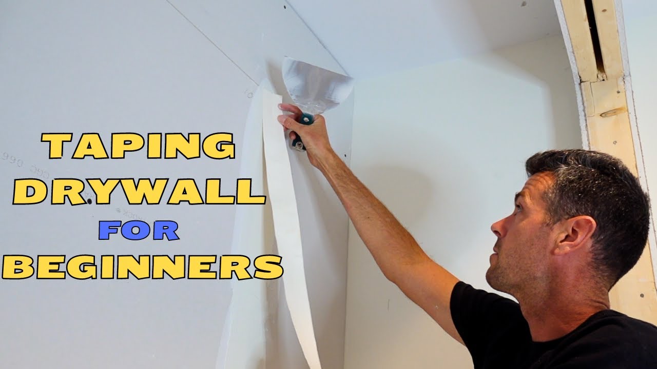 Taping Drywall for Beginners Day 1 