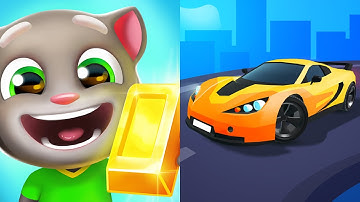 Race Master 3D Vs Talking Tom Gold Run - SpeedRun Gameplay Android, iOS #235