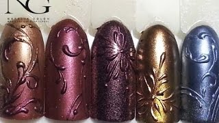 Модный маникюр с хромовым эффектом. Periscope / Fashion Nails with chrome effect(Гель-лаки Beauty Nail представлены на сайте - http://shetim-nail.com.ua Смотрите также другие видео: Новогодние дизайны..., 2015-12-29T15:11:31.000Z)